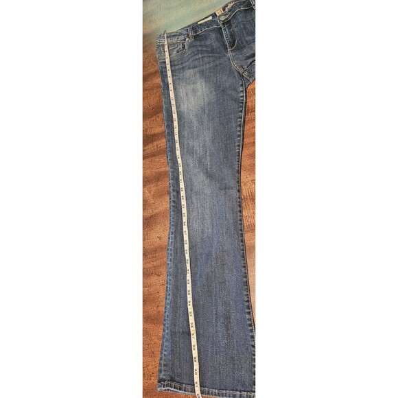 Kut From The Kloth Womens Farrah Baby Boot Cut Jeans Blue Stretch Medium Wash 14 - Picture 12 of 16